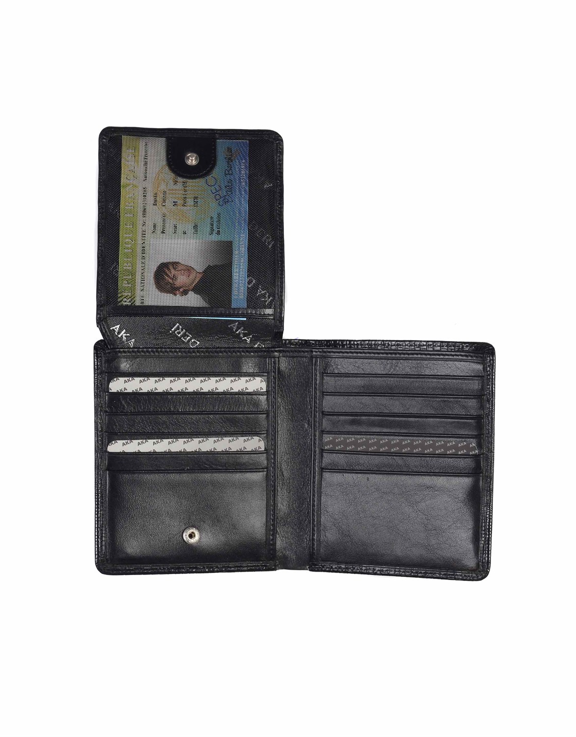Men's Leather Wallet - 816 - 10