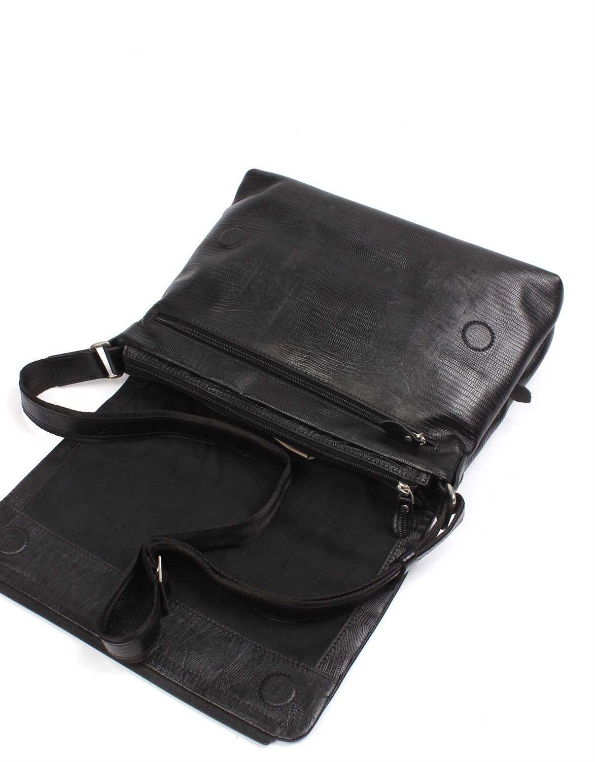Genuine Leather Shoulder Bag - 312 - 10