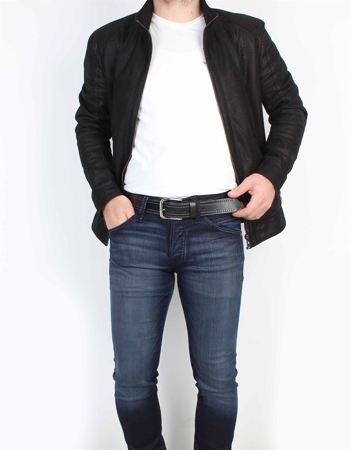 Genuine Leather Sports Men's Belts