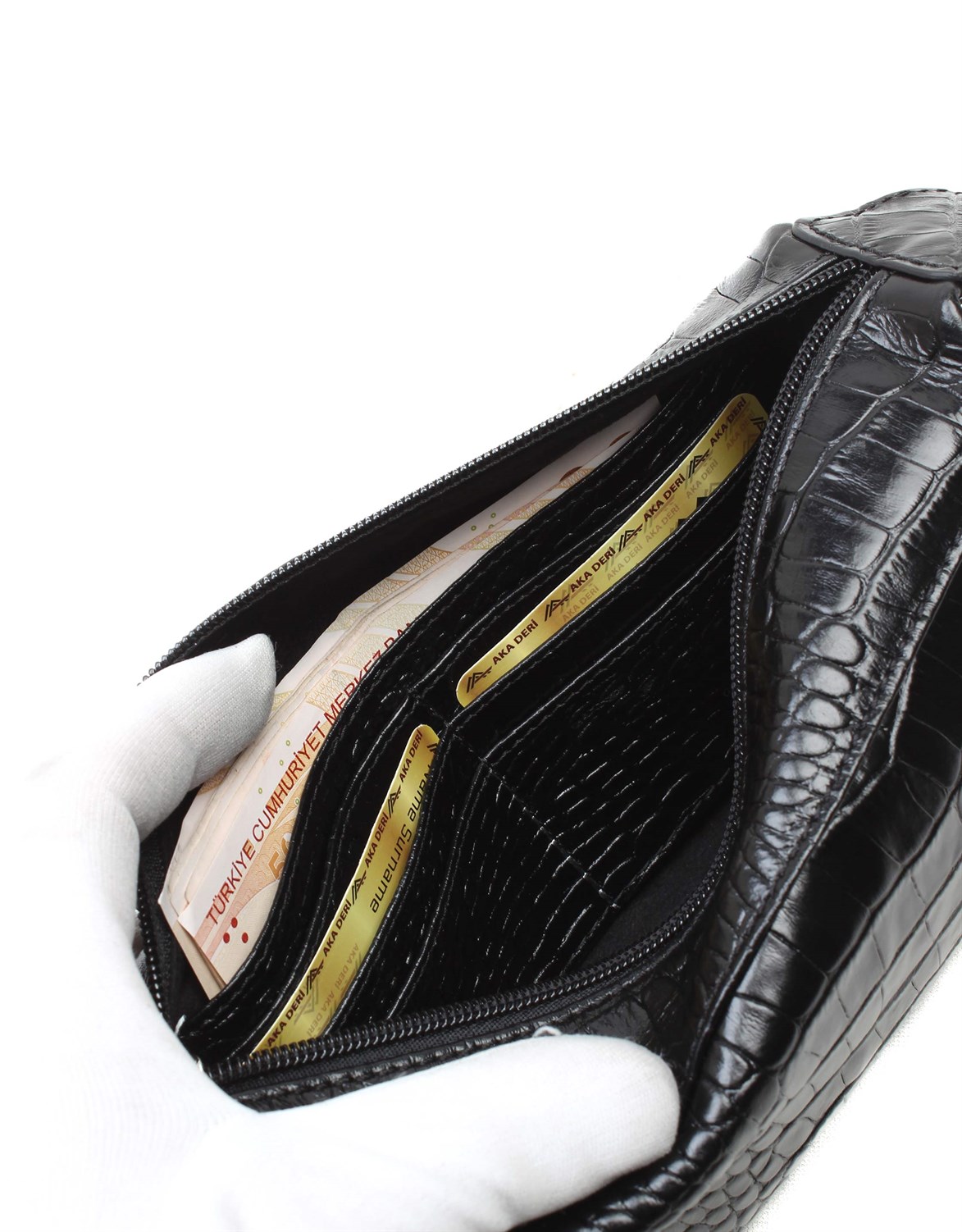 Genuine Leather Handbag - 116 - 12