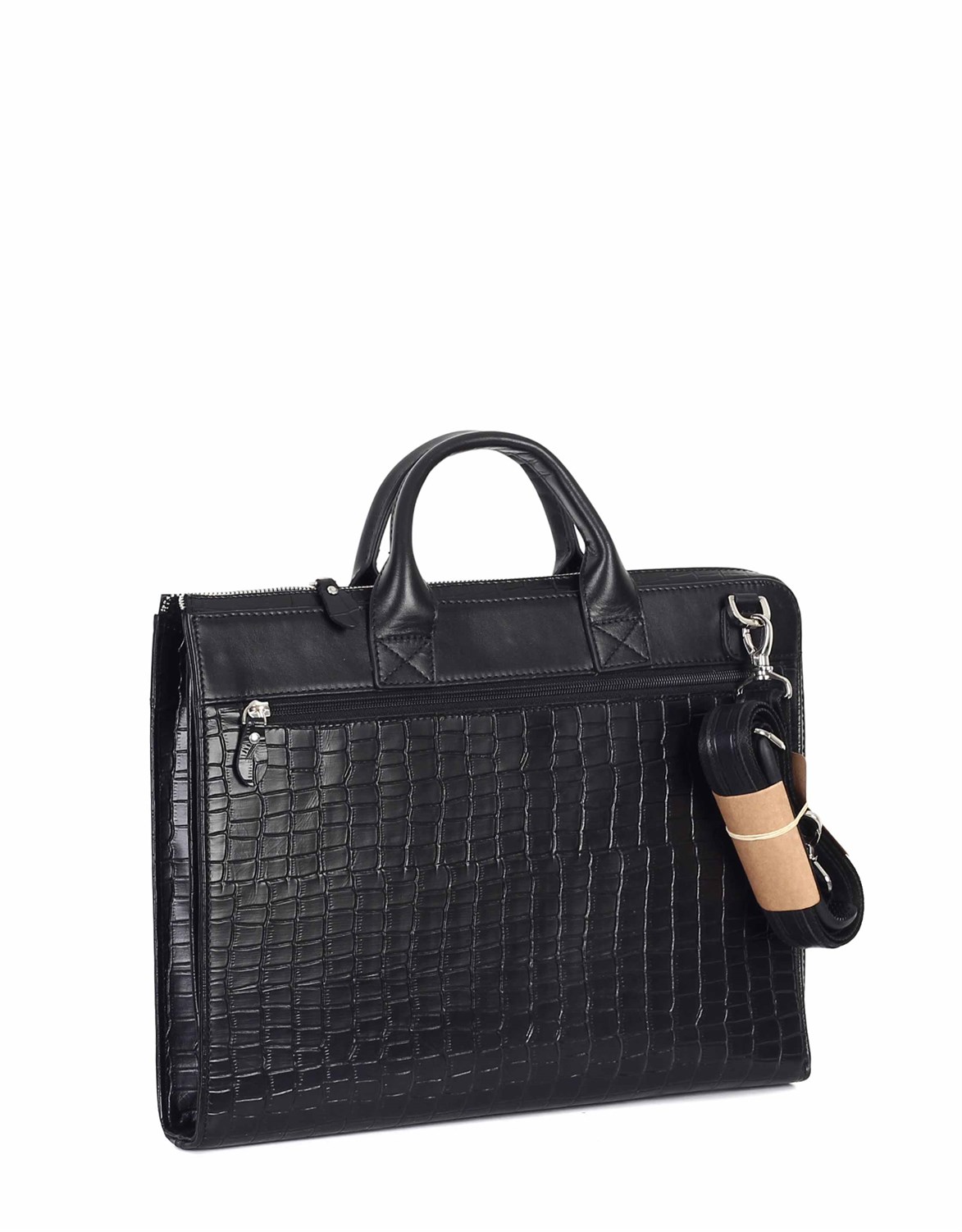 Genuine Leather Briefcase - 241 - 12