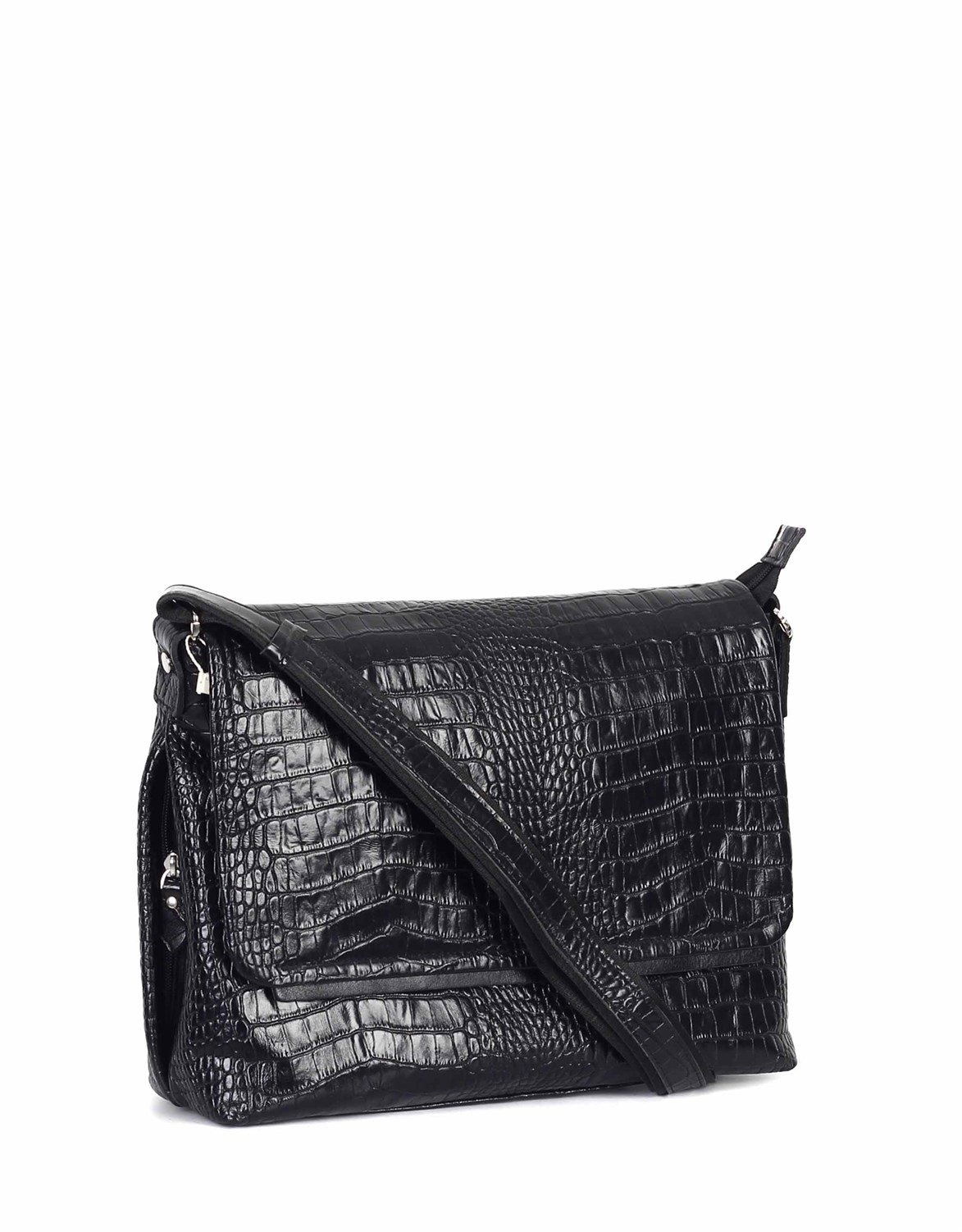 Genuine Leather Shoulder Bag - 312 - 12