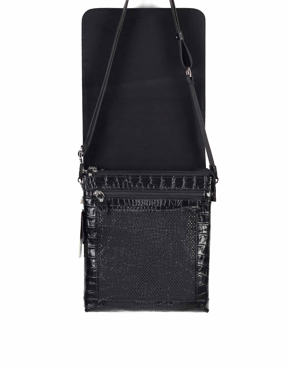 Genuine Leather Shoulder Bag - 308 - 12