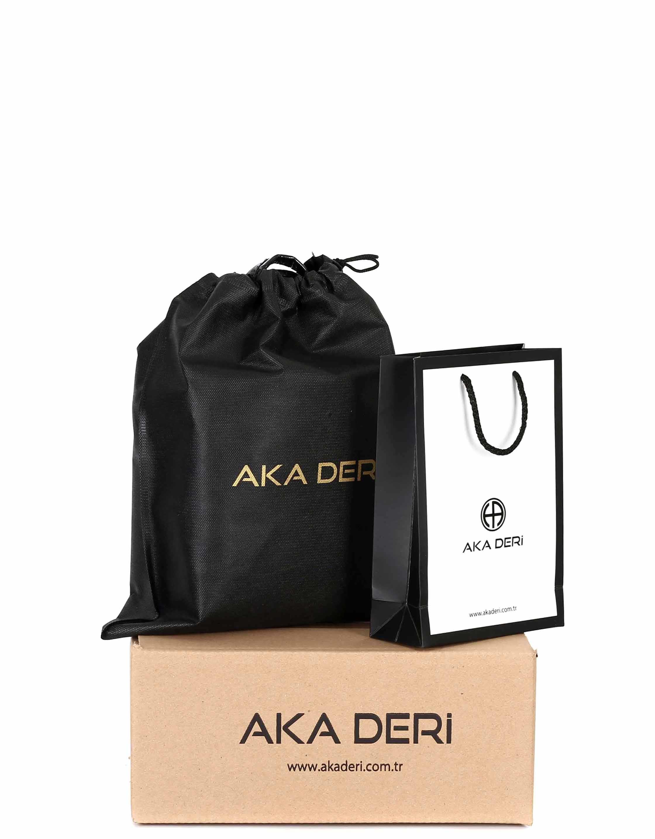 Taba Çapraz Deri Çanta 205