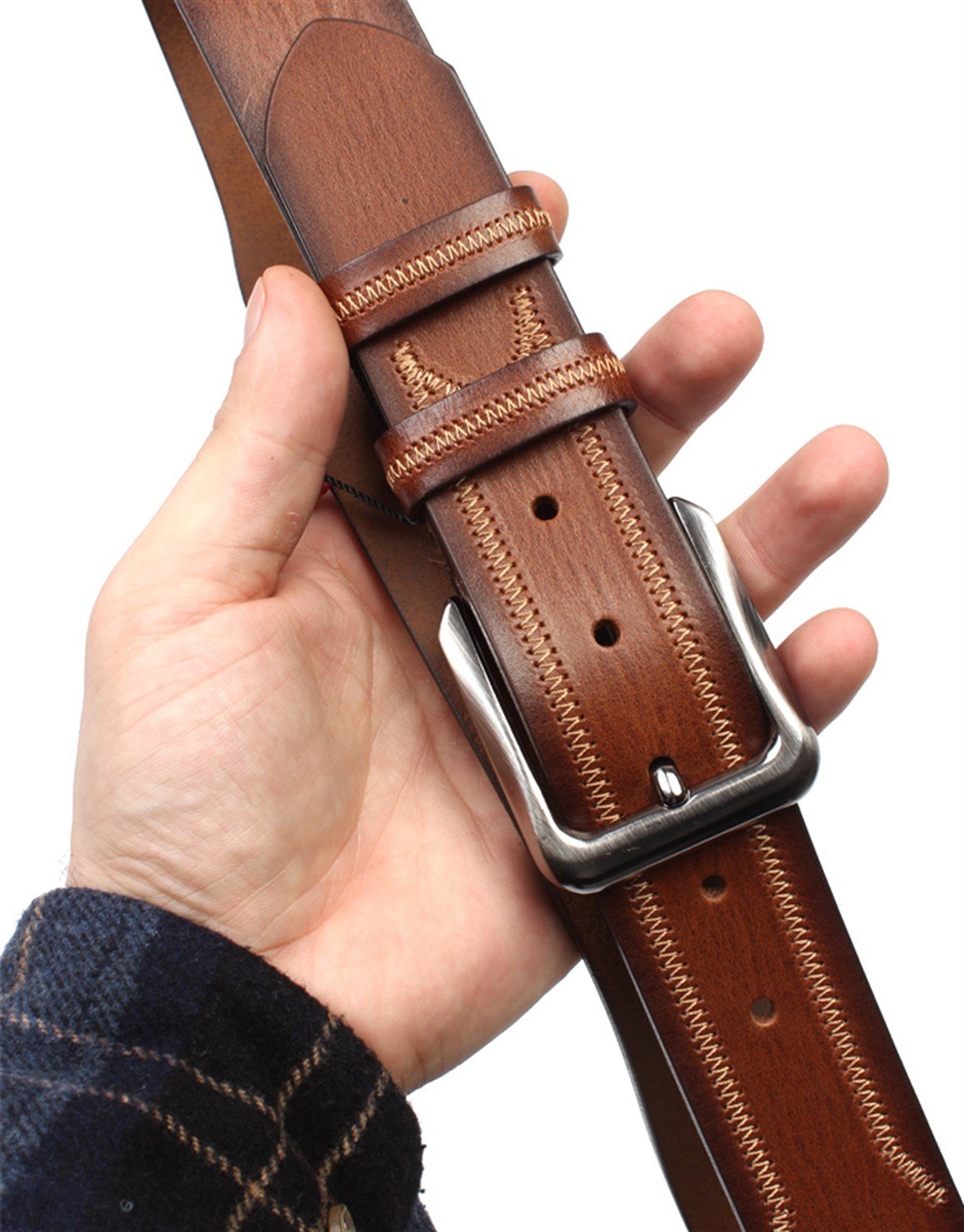 Taba Hakiki Deri Spor Erkek Kemeri s189