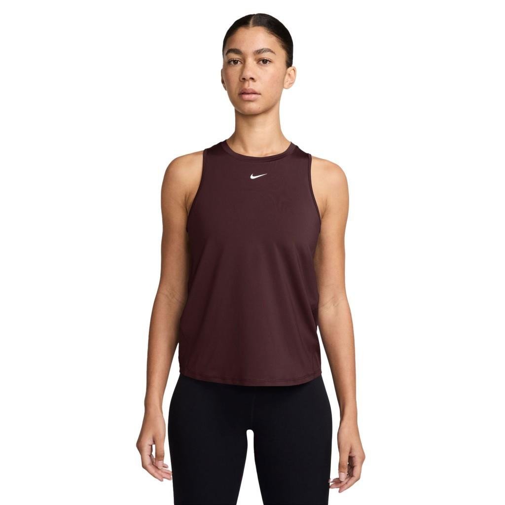  NIKE IB9385-652 Kadın Bordo Spor Kolsuz Tişört