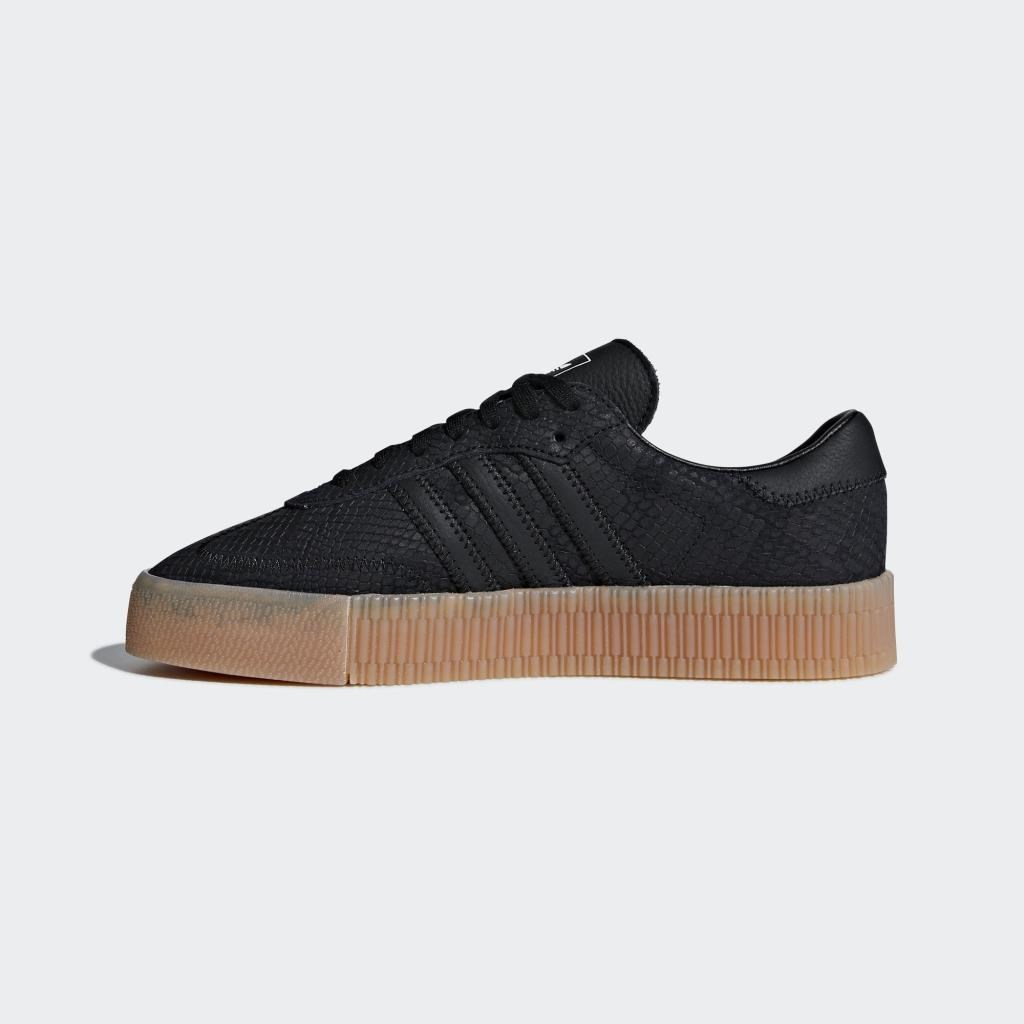 Adidas B28157 Sambarose Kadın Siyah Kadın Günlük Spor Ayakkabı