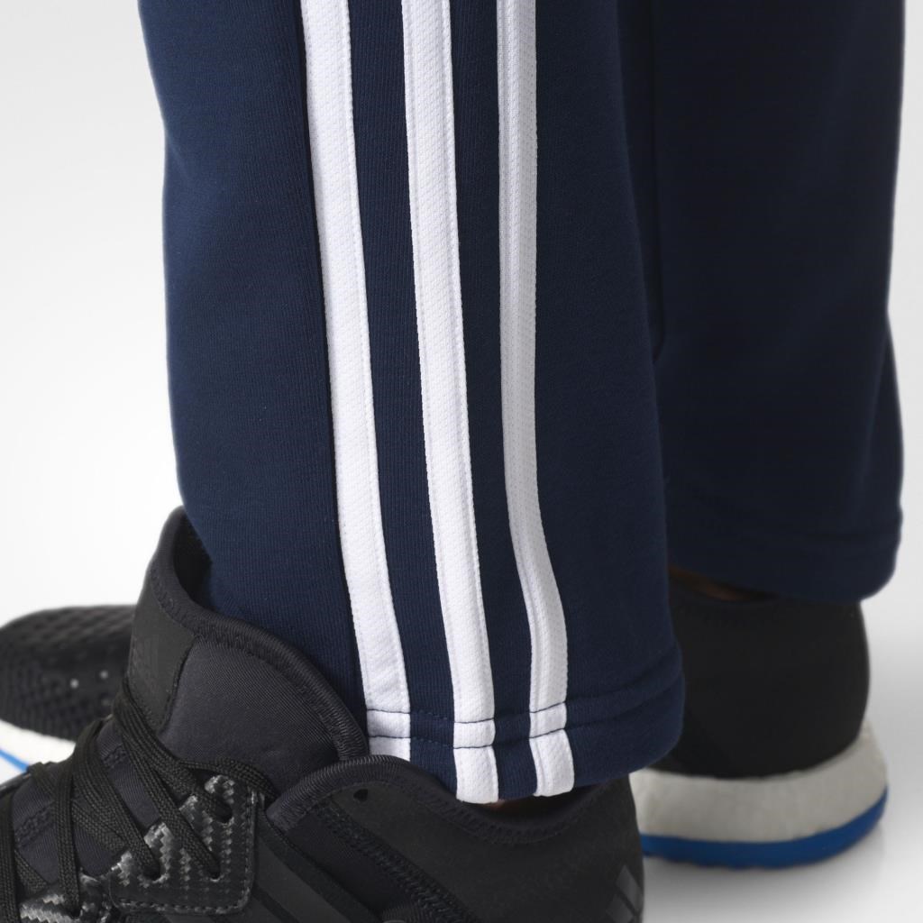 Adidas BK7447 Esential 3 Çizgili Mavi Eşofman Altı