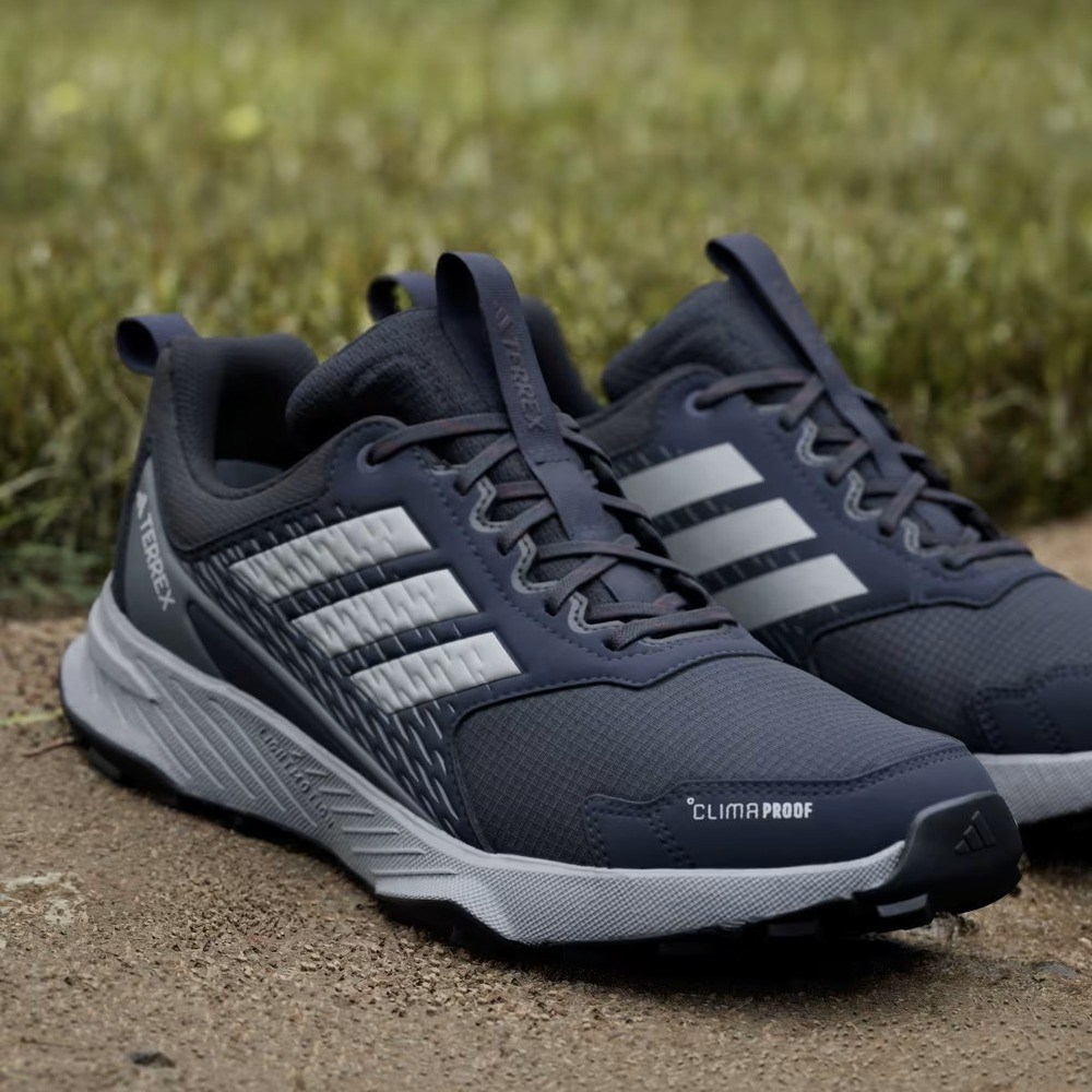 Adidas HQ5097 Terrex Tracefinder 2 Climaproof Erkek Arazi Koşu Ayakkabısı Mavi