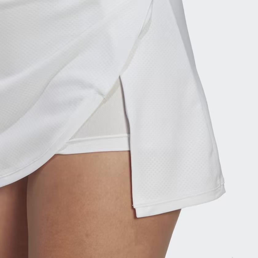 Adidas HS1455 Club Skirt Kadın Beyaz Tenis Eteği