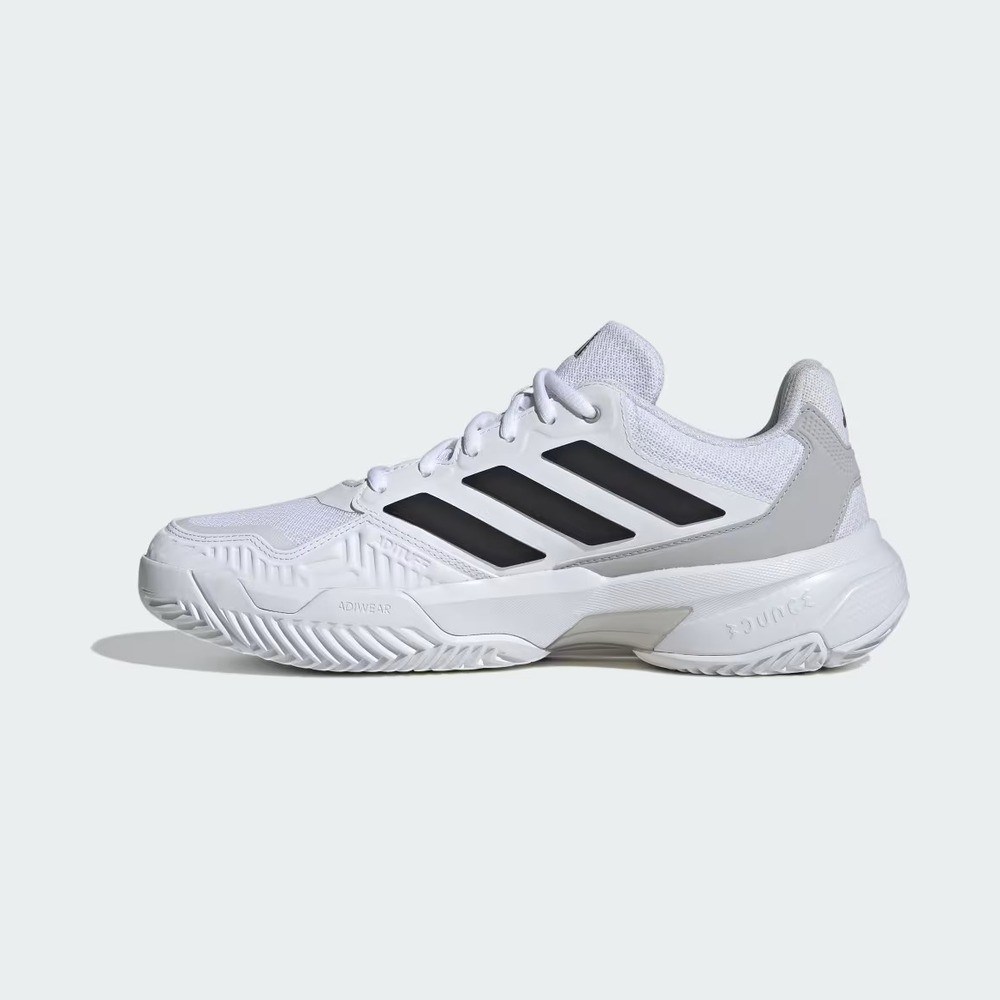Adidas IF7888 Courtjam Control 3 Sert Kort Erkek Tenis Ayakkabısı Beyaz