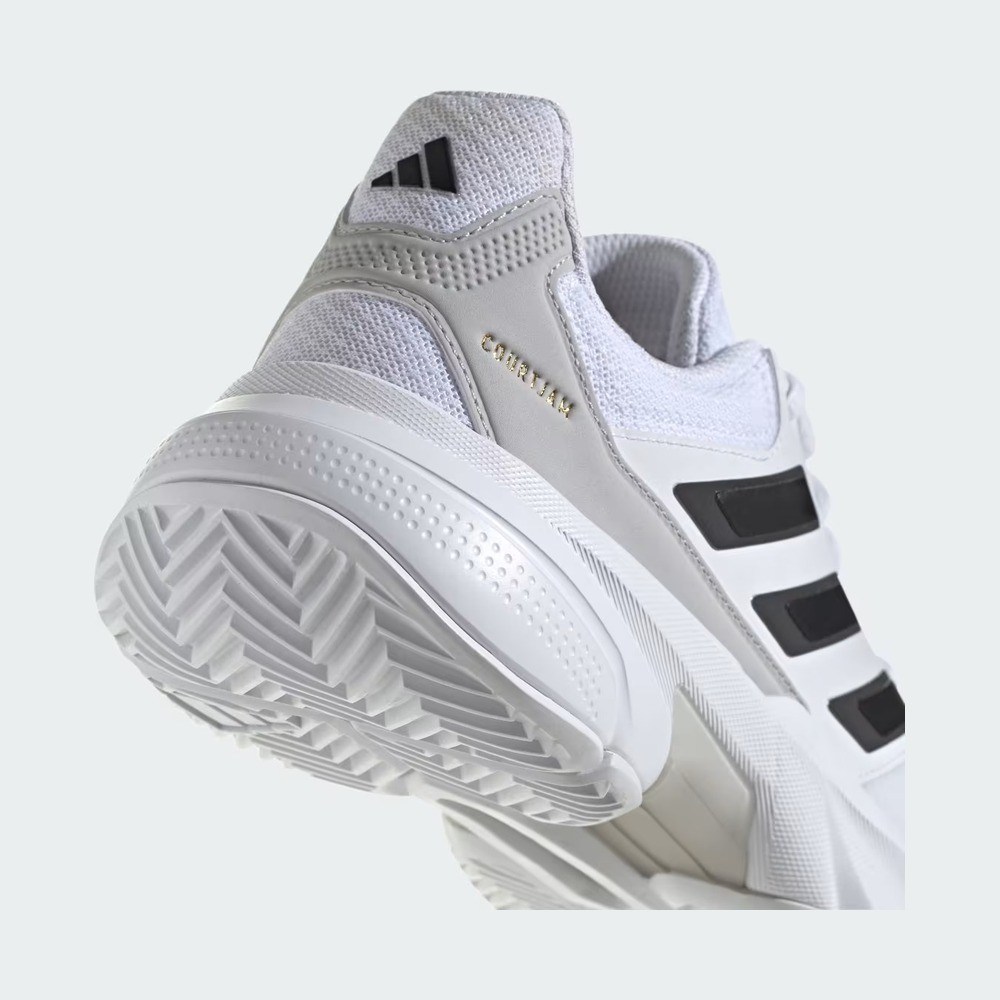 Adidas IF7888 Courtjam Control 3 Sert Kort Erkek Tenis Ayakkabısı Beyaz