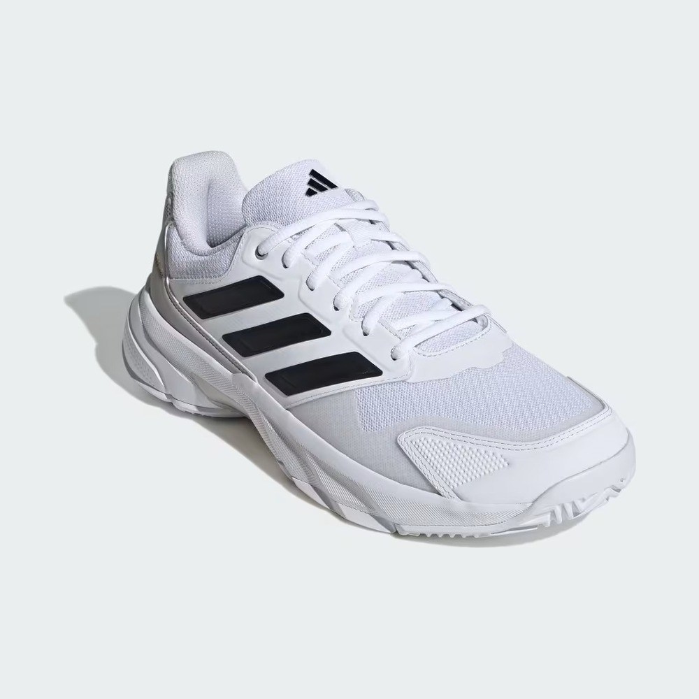 Adidas IF7888 Courtjam Control 3 Sert Kort Erkek Tenis Ayakkabısı Beyaz