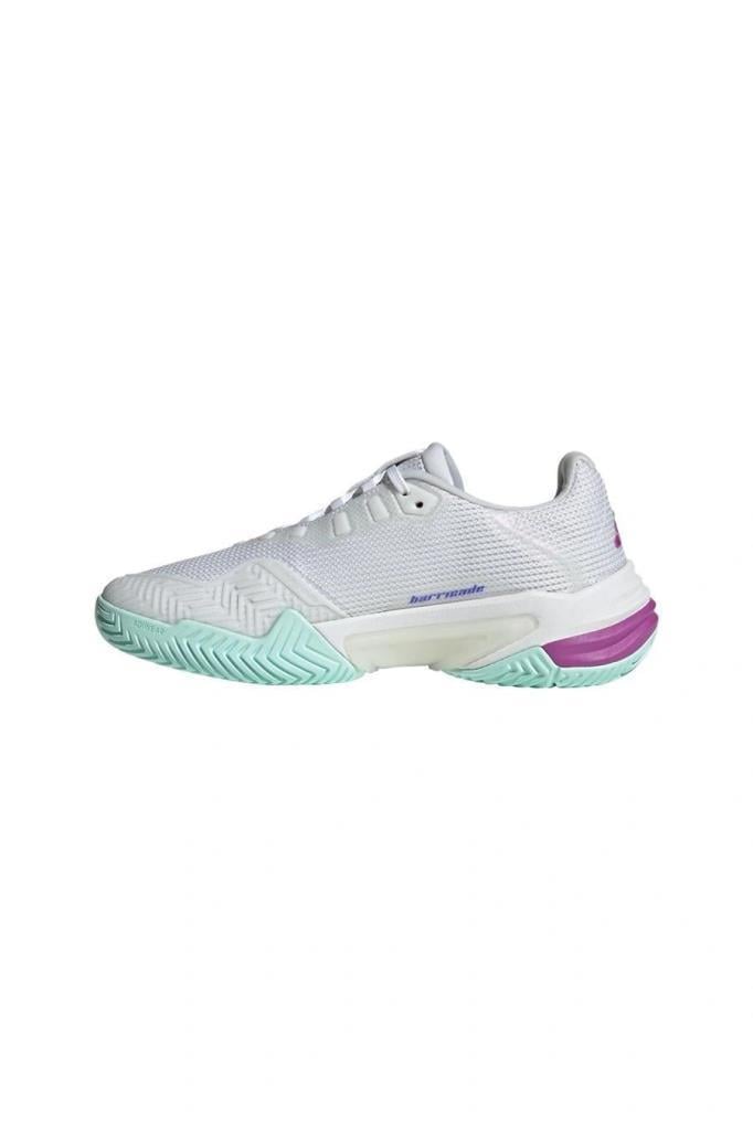 Adidas IF9130 Barricade Beyaz All-Court Kadın Tenis Ayakkabısı