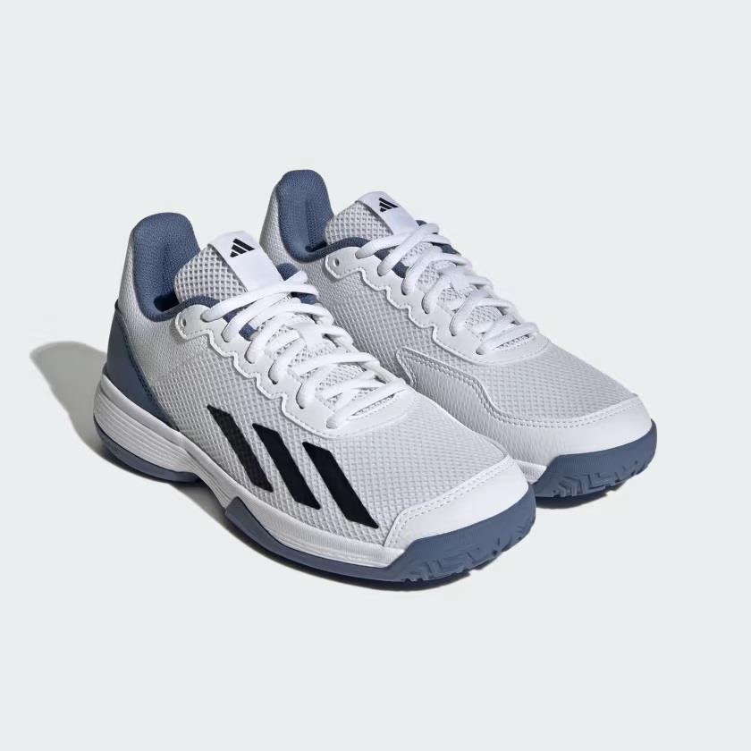 Adidas IG9536 Courtflash Beyaz Çocuk Tenis Ayakkabısı