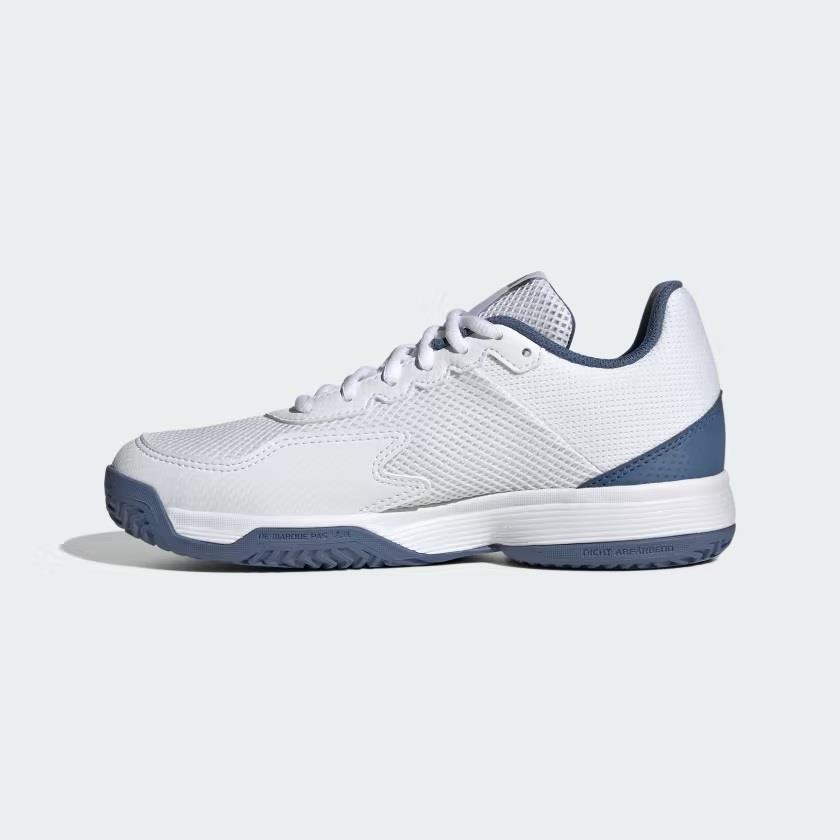 Adidas IG9536 Courtflash Beyaz Çocuk Tenis Ayakkabısı