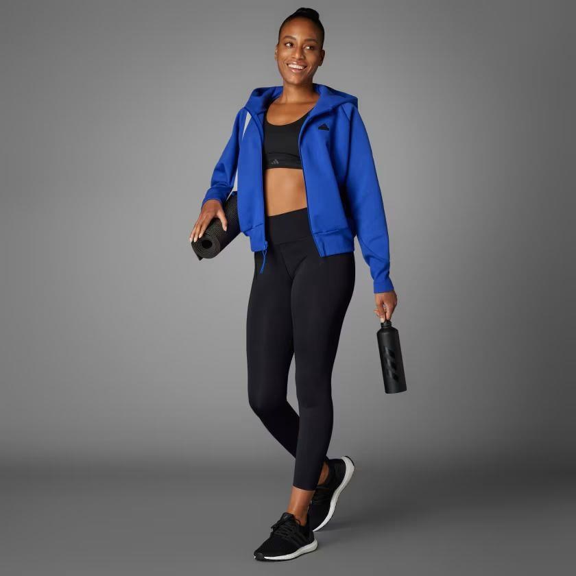 ADIDAS IQ3368 All Me Luxe Medium-Support Siyah Sporcu Sütyeni