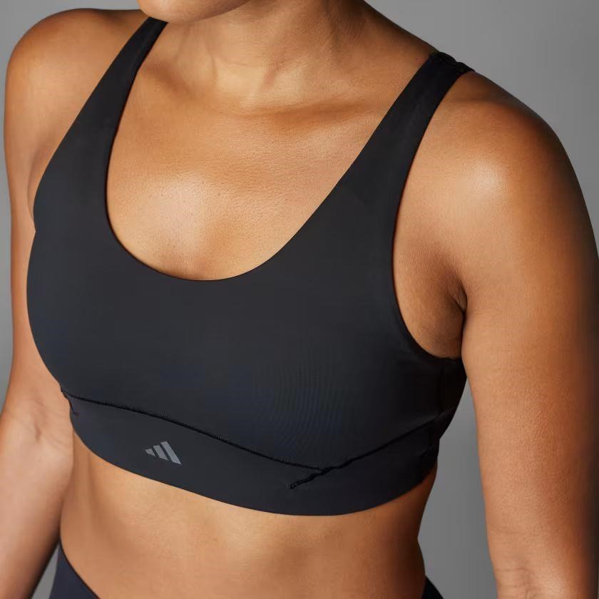 ADIDAS IQ3368 All Me Luxe Medium-Support Siyah Sporcu Sütyeni