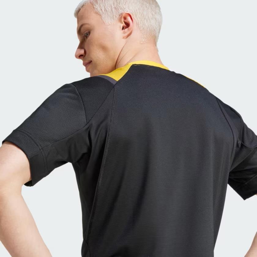 Adidas IS8972 Tennis Heat.Rdy Pro Freelift 3d Rib Erkek Sarı Tişört