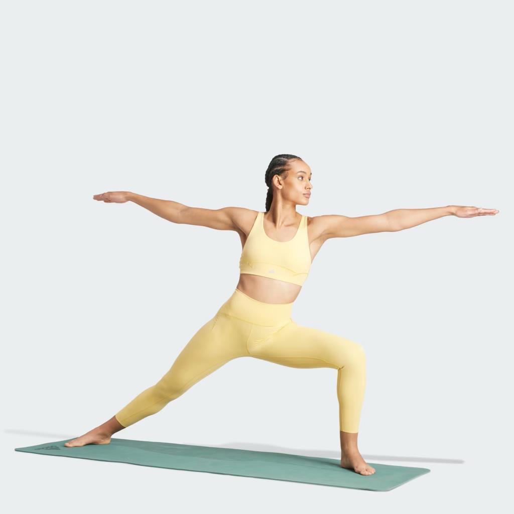 Adidas IU1672 All Me Luxe Medıum-Support Bra Sarı 