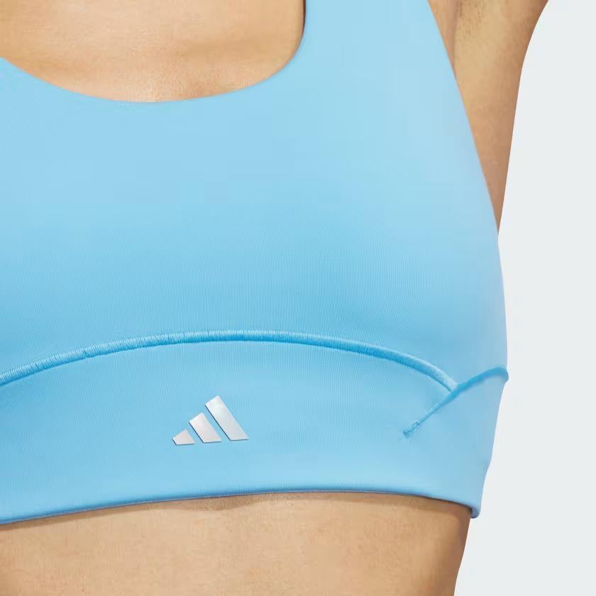 ADIDAS IU1673 All Me Luxe Medium-Support Mavi Sporcu Sütyeni