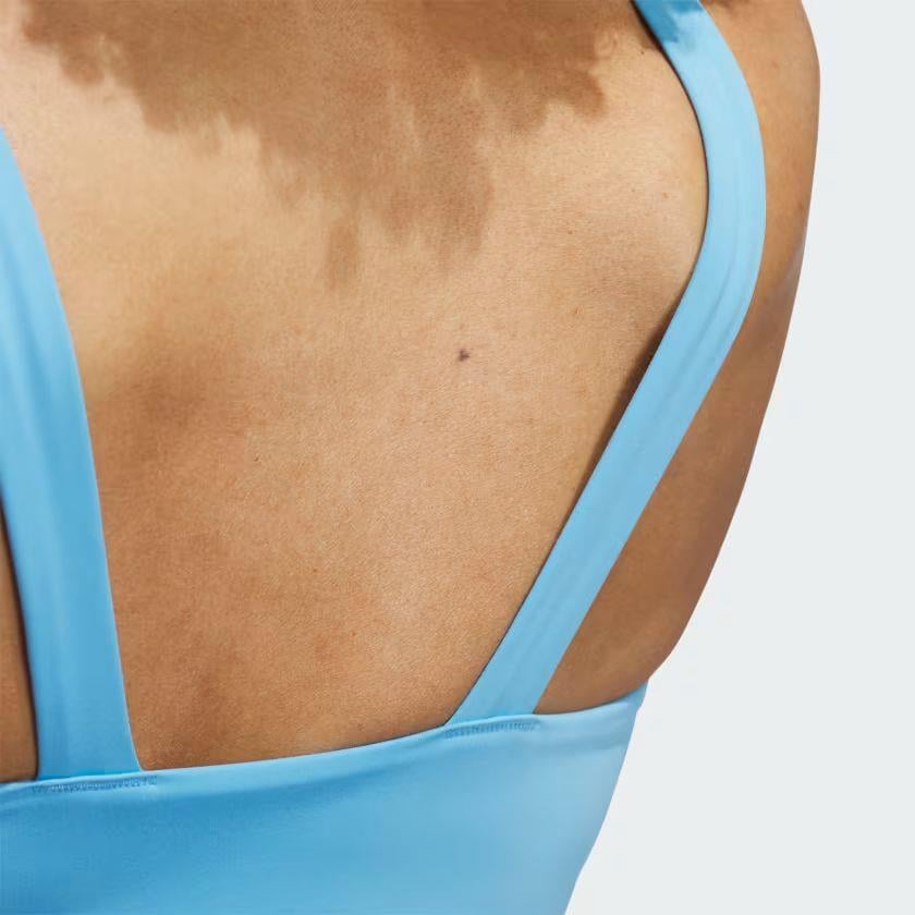 ADIDAS IU1673 All Me Luxe Medium-Support Mavi Sporcu Sütyeni