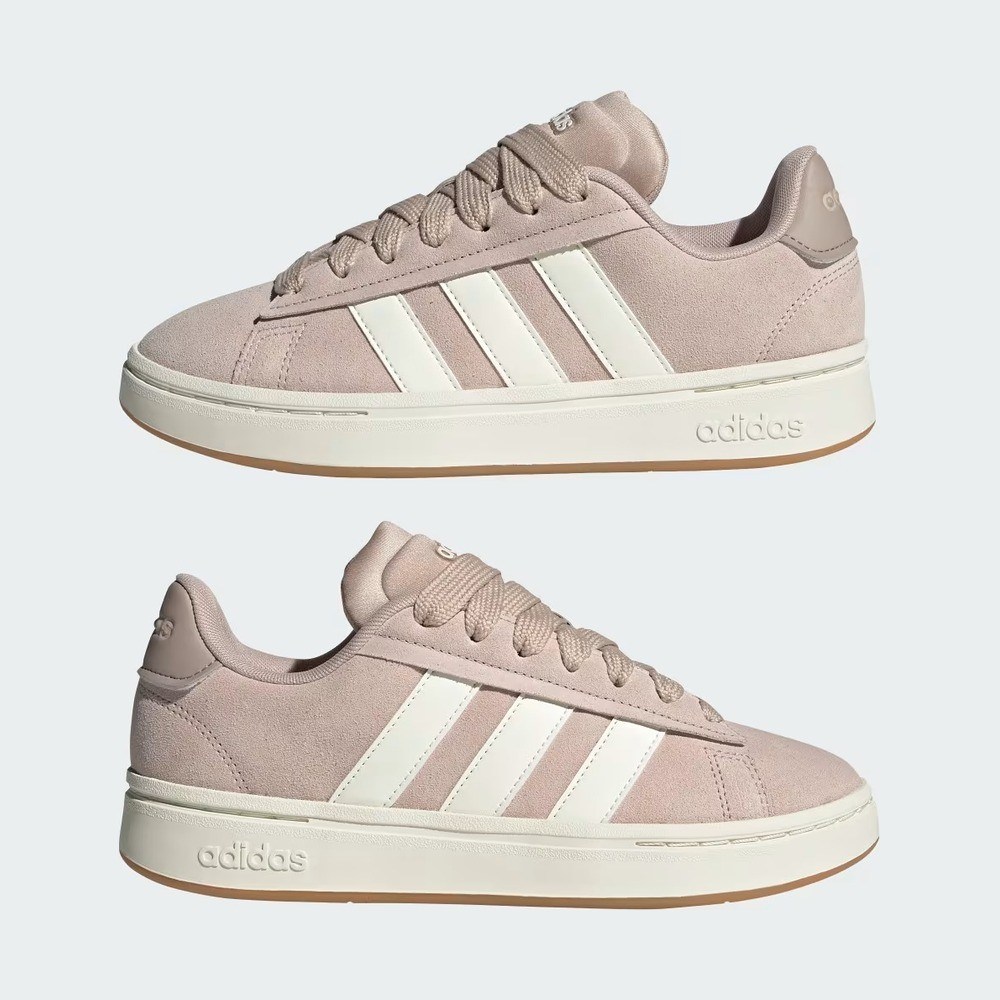 Adidas JI1719 Grand Court Alpha Kadın Günlük Spor Ayakkabı Kahverengi