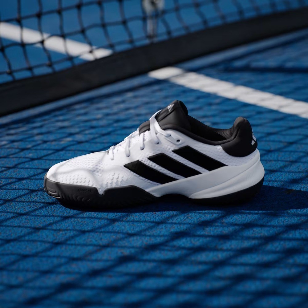 Adidas JQ9127 Barricade Sert & Toprak Kort Çocuk Tenis Ayakkabısı Beyaz