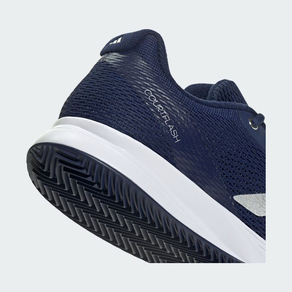 Adidas JR4507 Courtflash Speed 2 Toprak Kort Erkek Tenis Ayakkabısı Mavi
