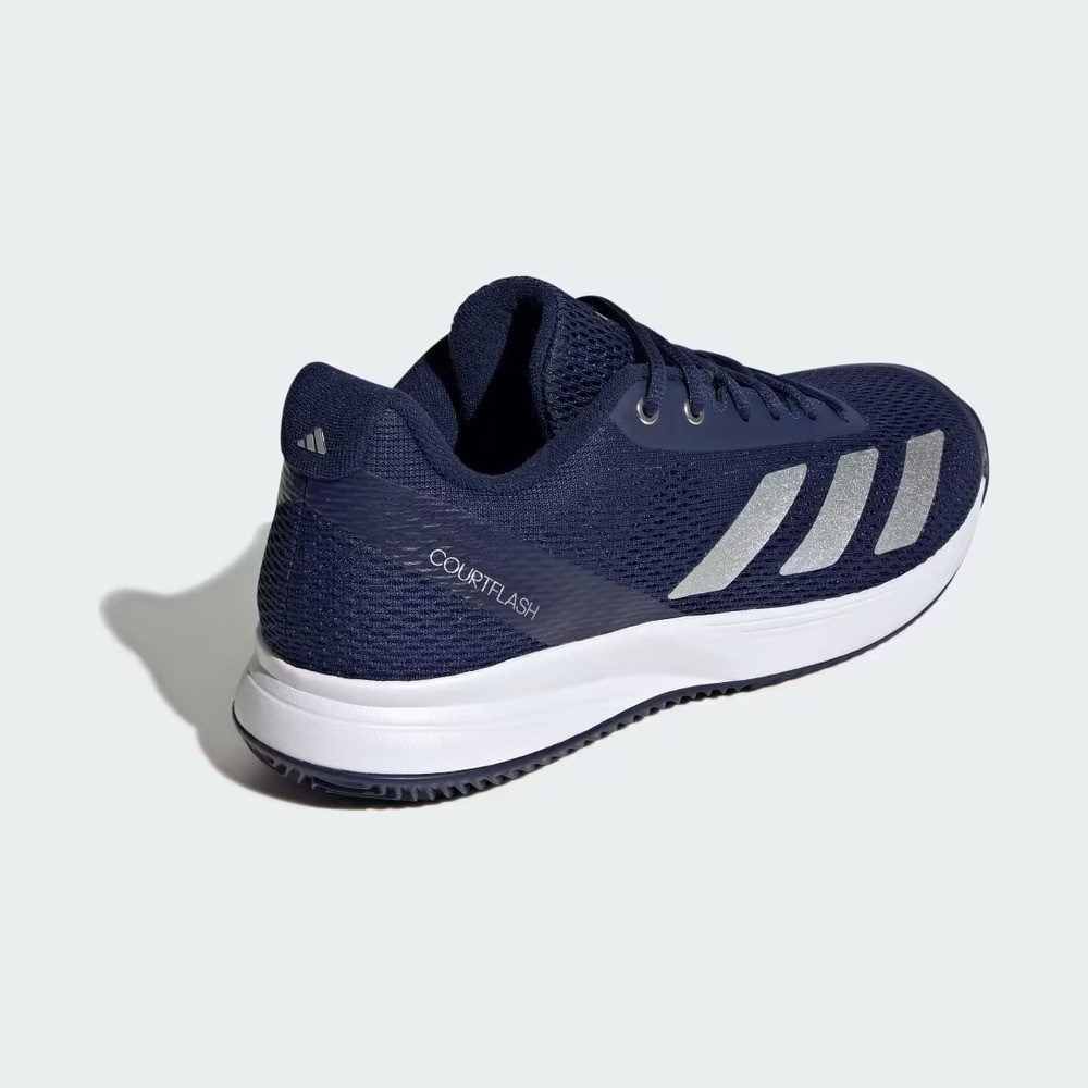 Adidas JR4507 Courtflash Speed 2 Toprak Kort Erkek Tenis Ayakkabısı Mavi