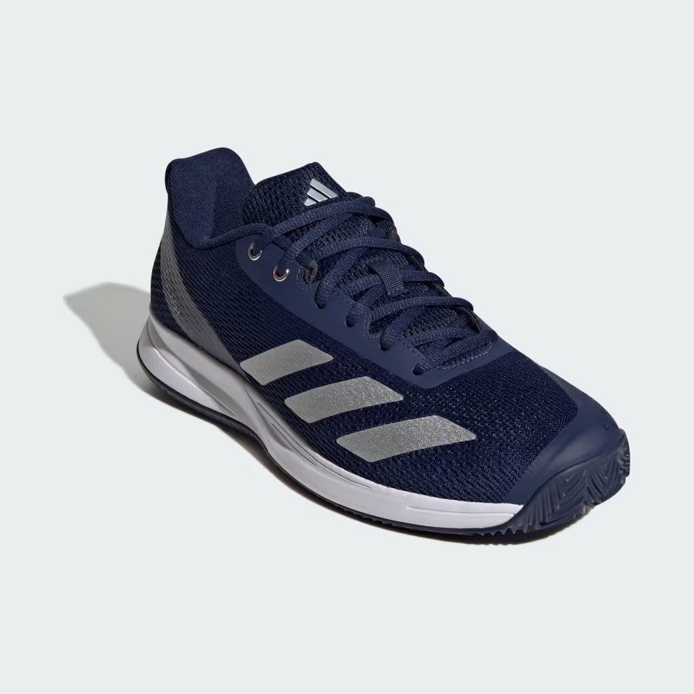 Adidas JR4507 Courtflash Speed 2 Toprak Kort Erkek Tenis Ayakkabısı Mavi
