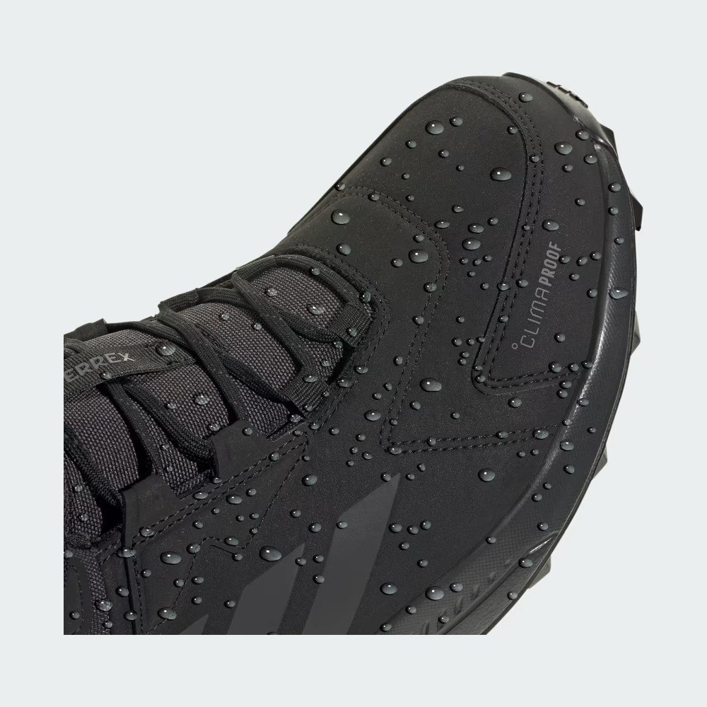 Adidas KH8875 Terrex Anylander Leather Mid Climaproof Erkek Yürüyüş Ayakkabısı Siyah