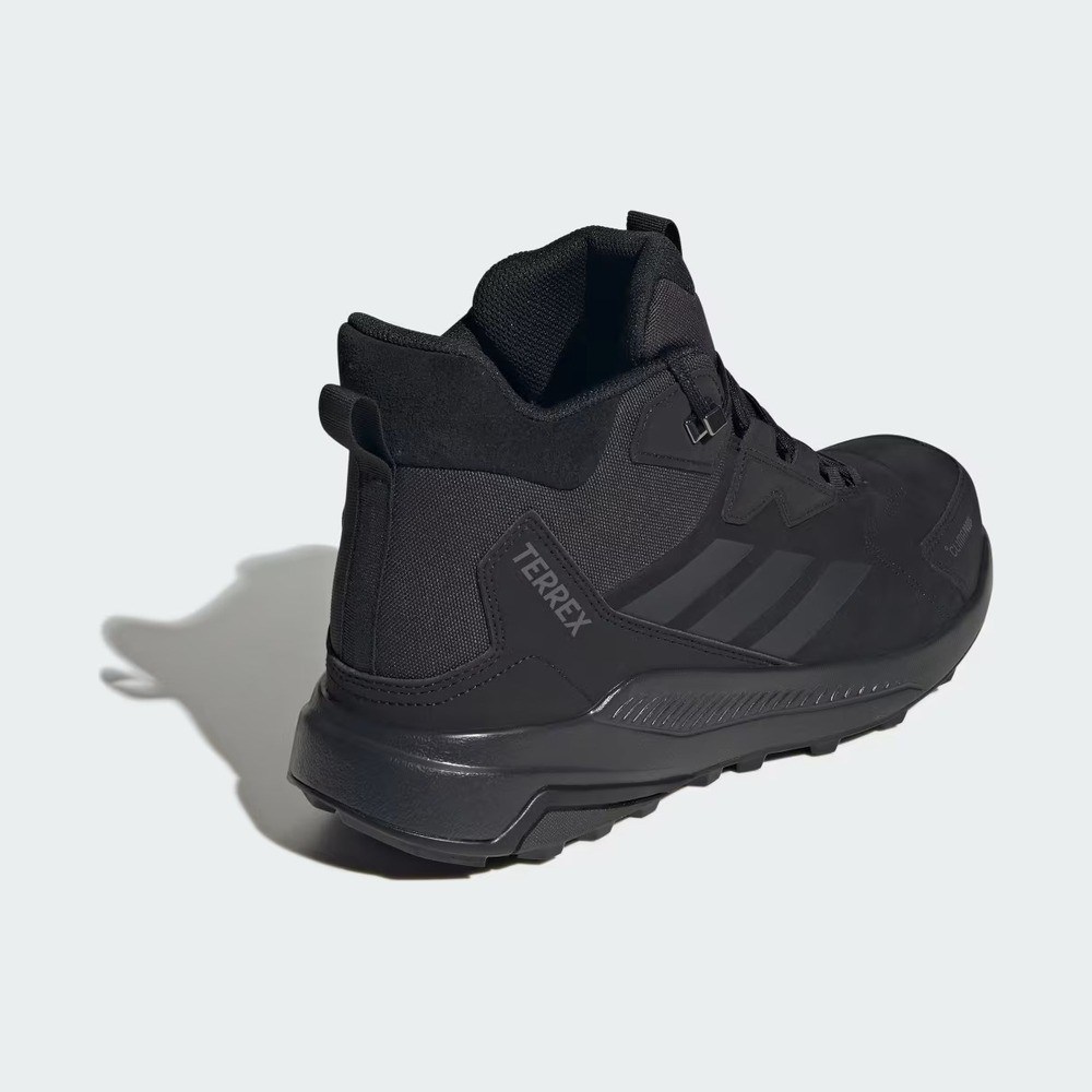 Adidas KH8875 Terrex Anylander Leather Mid Climaproof Erkek Yürüyüş Ayakkabısı Siyah