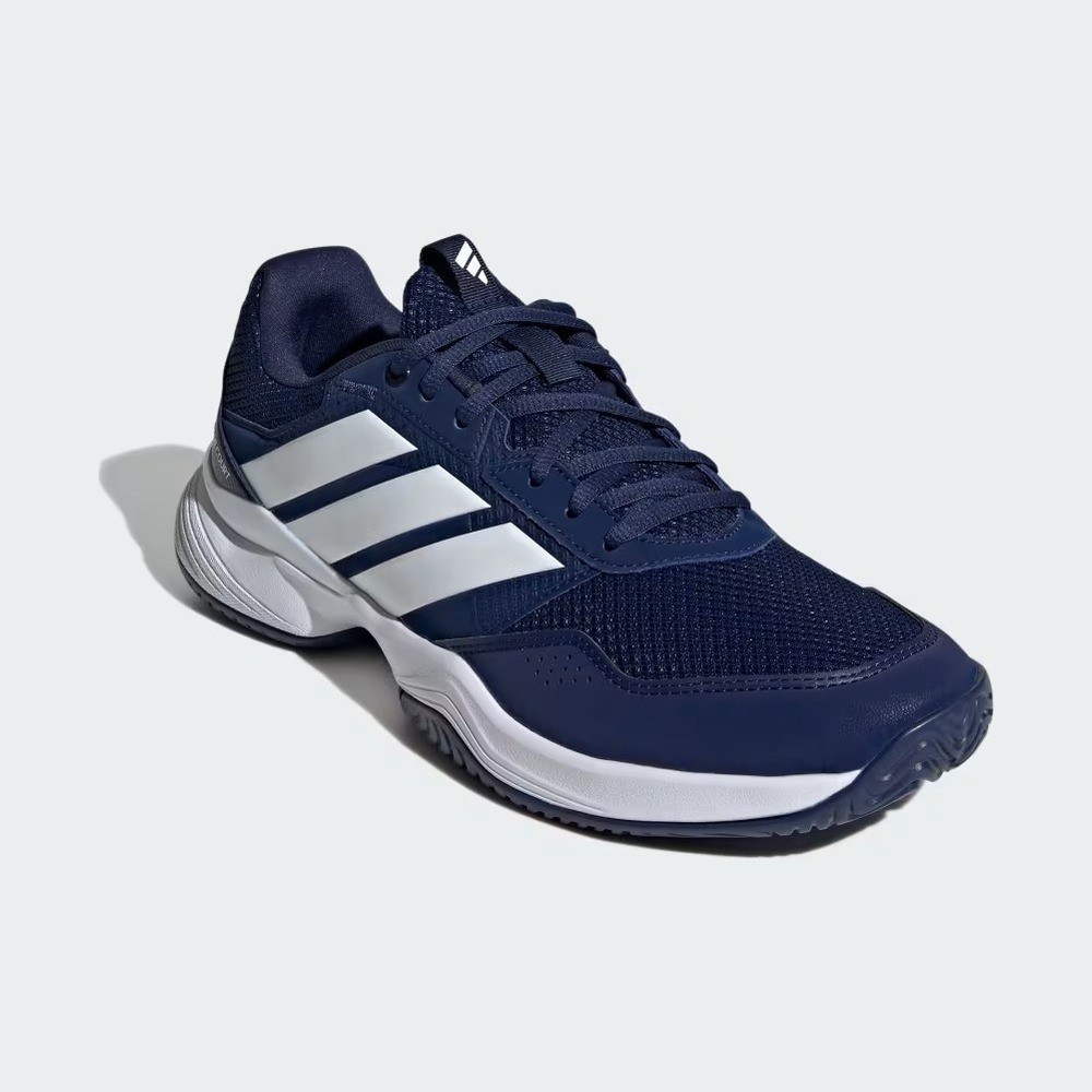 Adidas KI2863 GameCourt 3 Sert & Toprak Kort Erkek Tenis Ayakkabısı Mavi