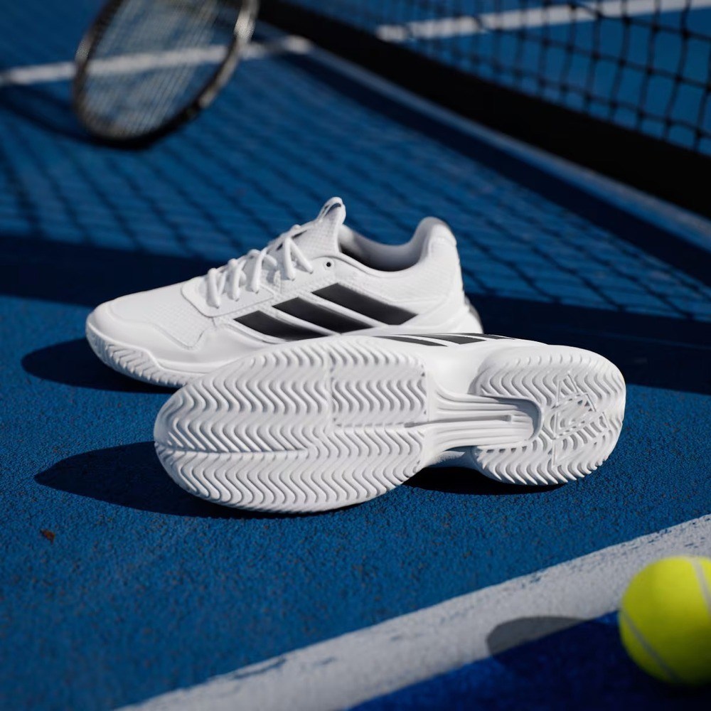 Adidas KI3595 GameCourt 3 Sert & Toprak Kort Erkek Tenis Ayakkabısı Beyaz