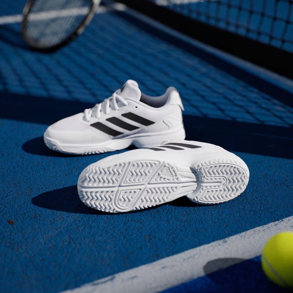 Adidas KK3850 Ubersonic Sert & Toprak Kort Çocuk Tenis Ayakkabısı Beyaz