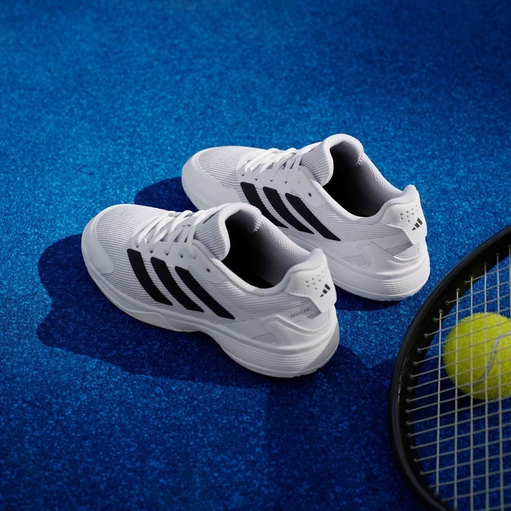 Adidas KK3850 Ubersonic Sert & Toprak Kort Çocuk Tenis Ayakkabısı Beyaz