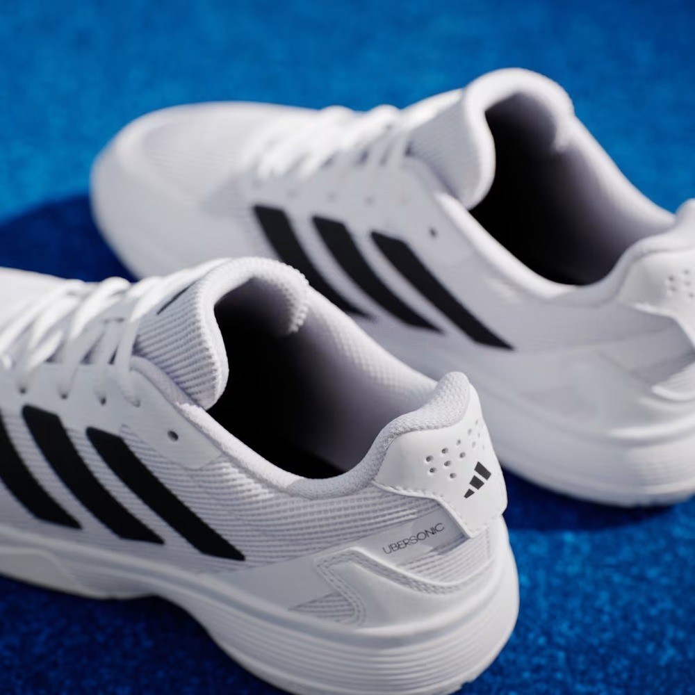 Adidas KK3850 Ubersonic Sert & Toprak Kort Çocuk Tenis Ayakkabısı Beyaz