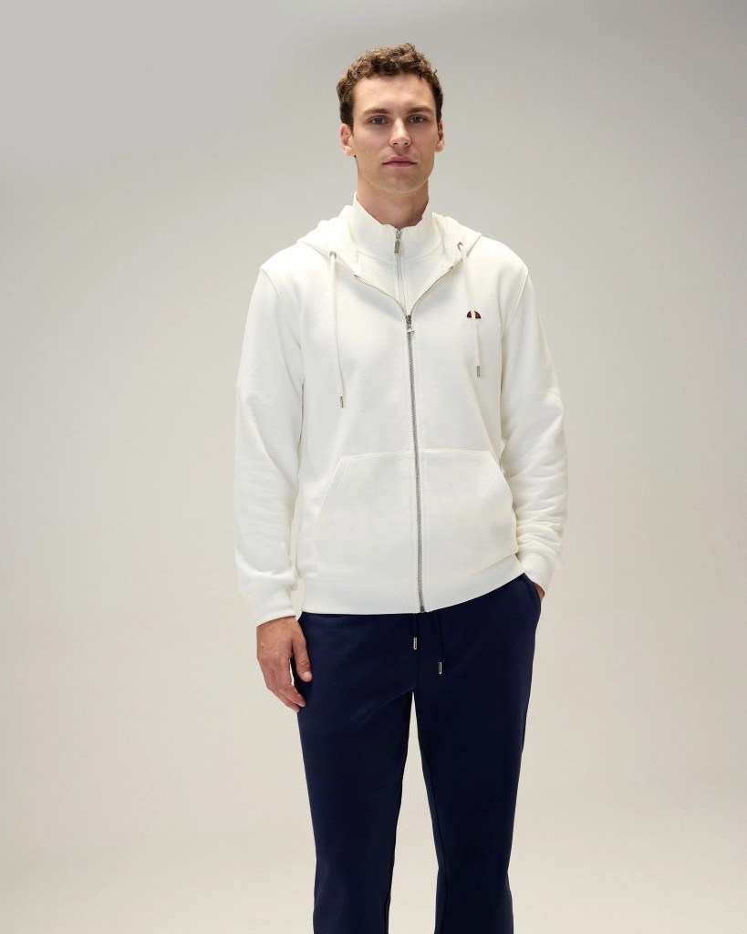 Ellesse 5WM2581-OF Erkek Sweat Kırık Beyaz