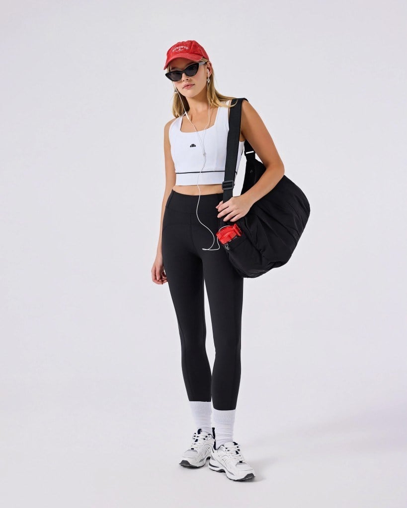 Ellesse 6SF4008-BK Kadın Tayt - Siyah