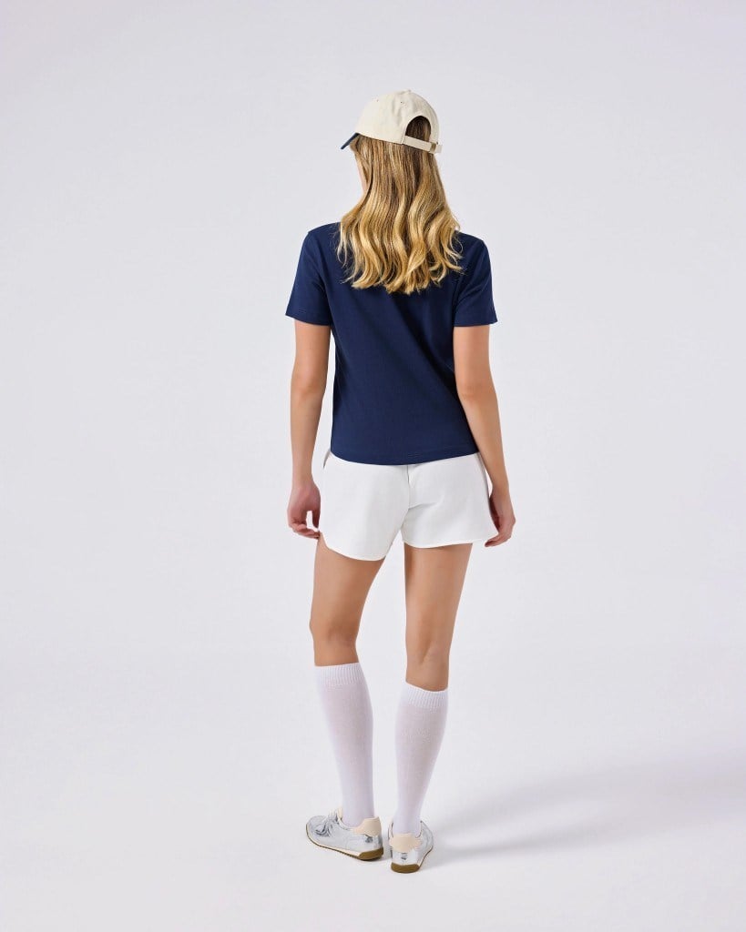 Ellesse 6SF4015-OF Kadın Şort - Kırık Beyaz