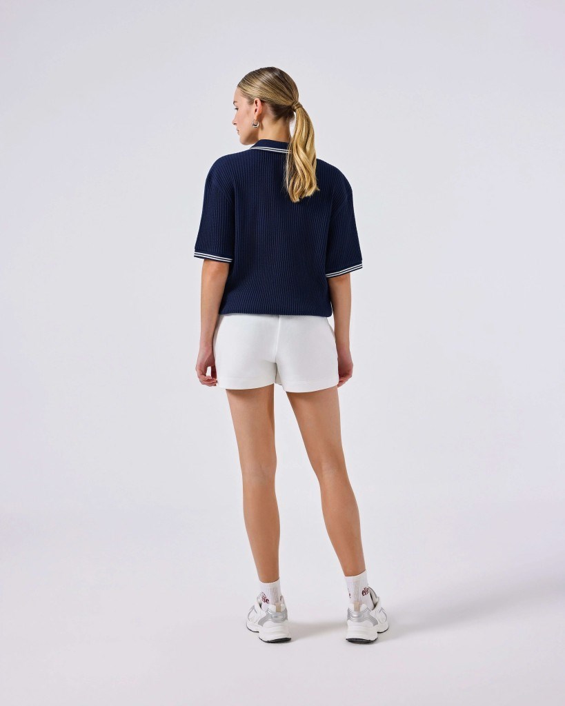 Ellesse 6SF5005-NV Kadın Polo Yaka Tişört - Lacivert