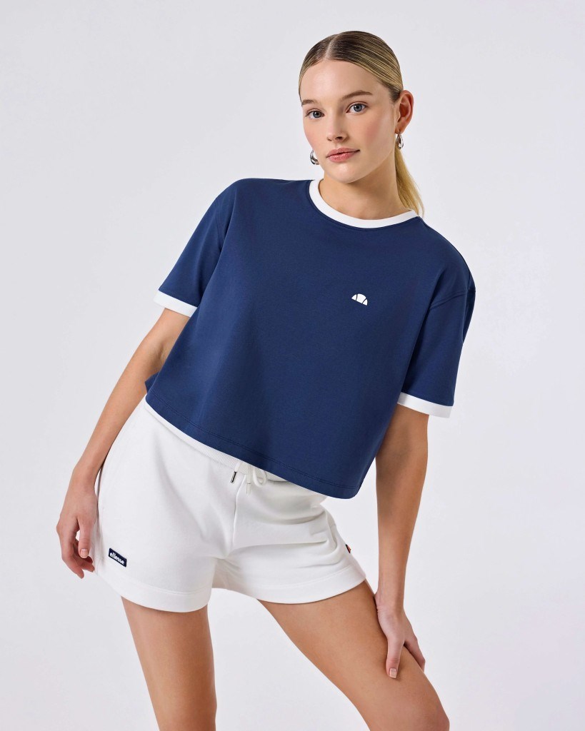 Ellesse 6SF5024-NV Kadın Tişört - Lacivert