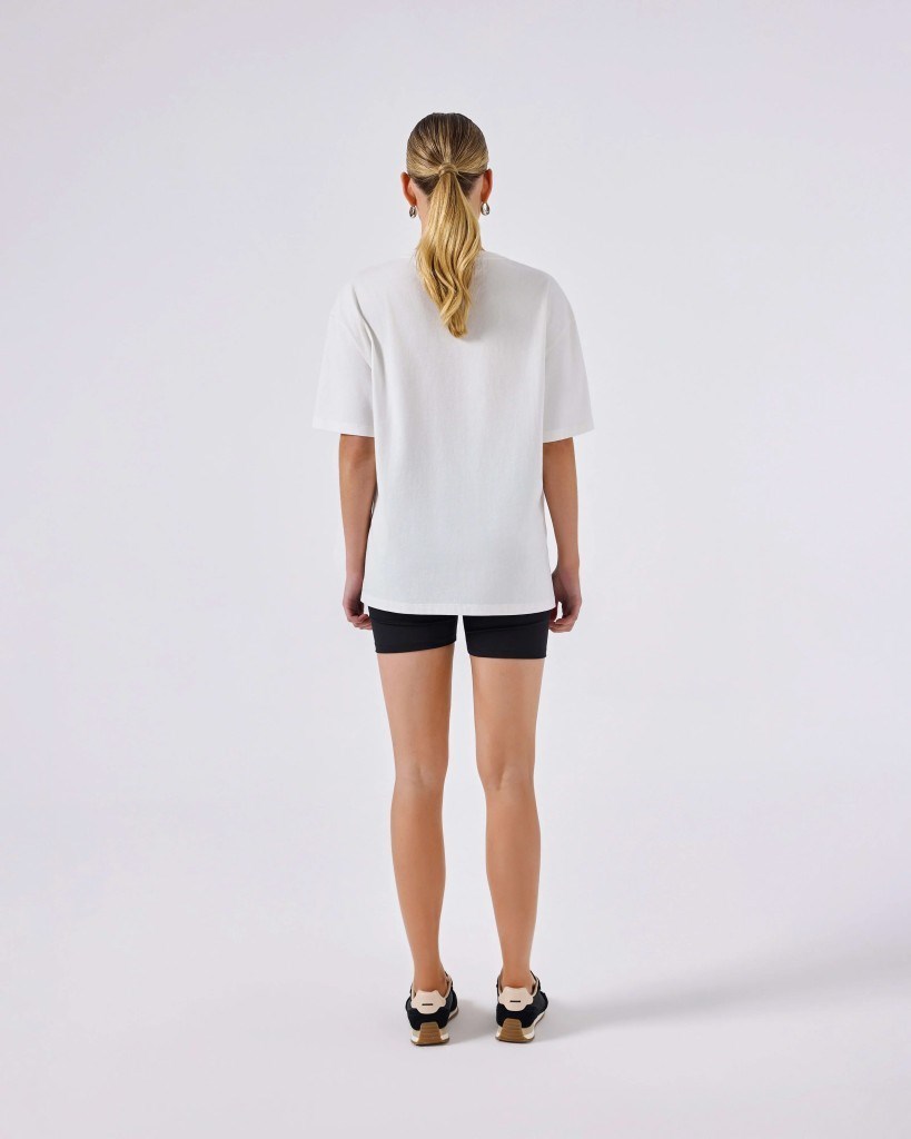 Ellesse 6SF5027-OF Kadın Tişört - Kırık Beyaz