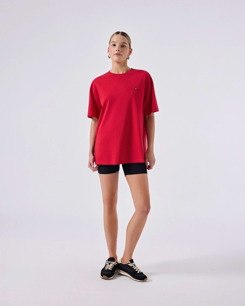 Ellesse 6SF5027-RD Kadın Tişört - Kırmızı
