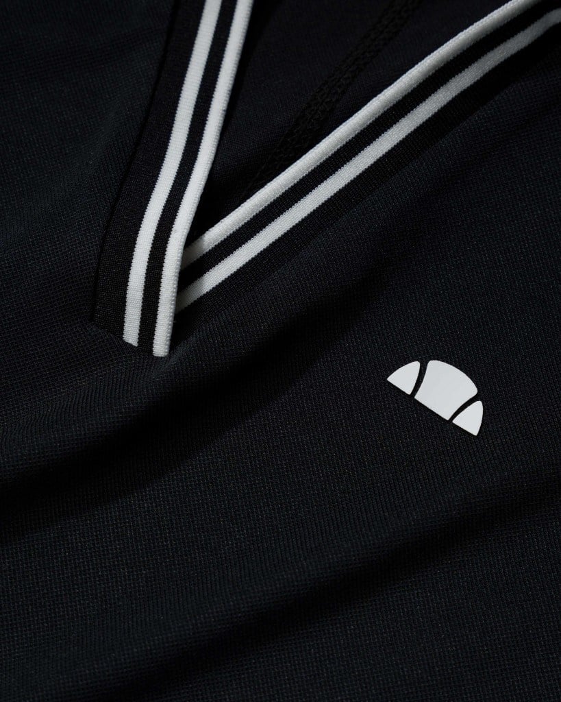 Ellesse 6SF5040-BK Kadın Polo Yaka Kolsuz Tişört - Siyah