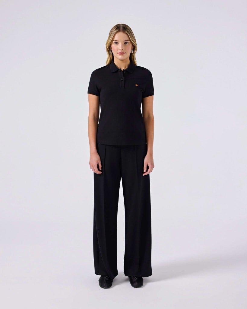 Ellesse 6SF5056-BK Kadın Polo Yaka Tişört - Siyah
