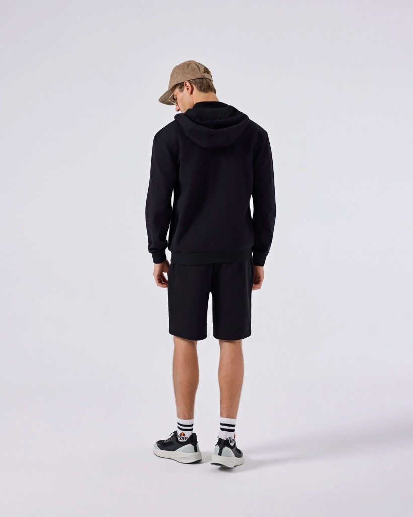 Ellesse 6SM1004-BK Erkek Kapüşonlu Sweat Ceket - Siyah