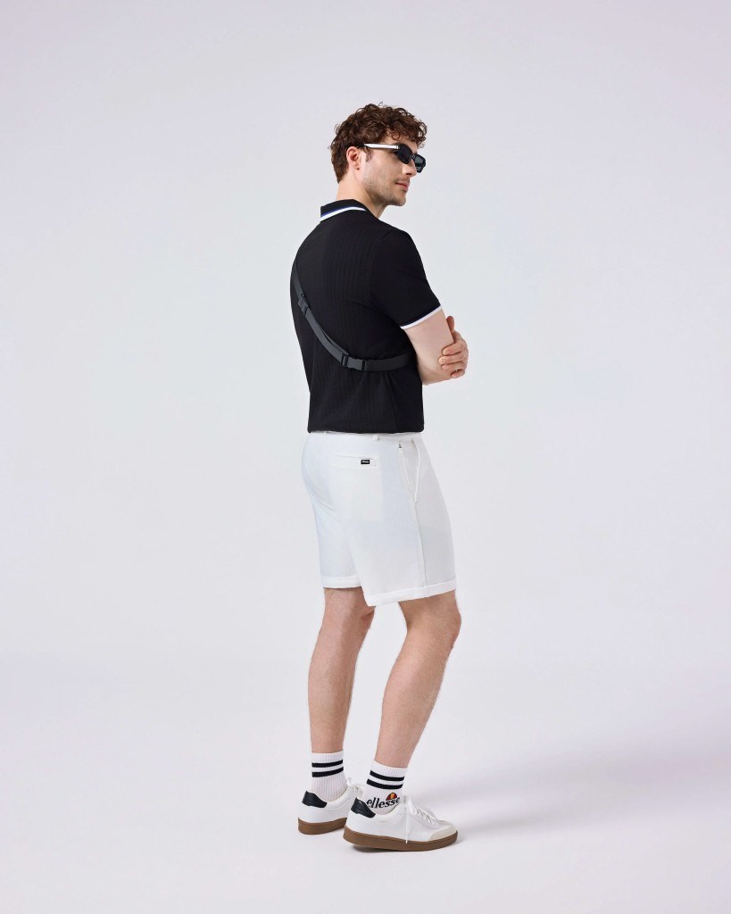 Ellesse 6SM4014-OF Erkek Şort - Kırık Beyaz