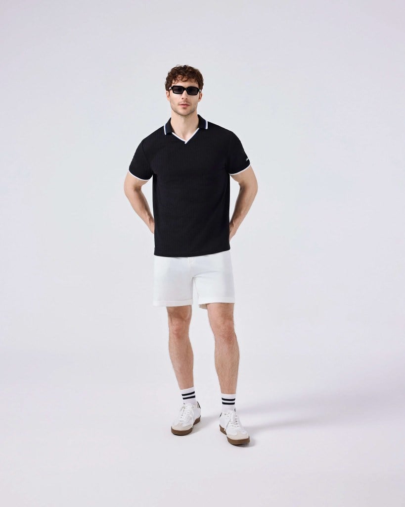 Ellesse 6SM4014-OF Erkek Şort - Kırık Beyaz